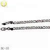 Topwin making silver jewelry metal chain decorative bags metal chain strap