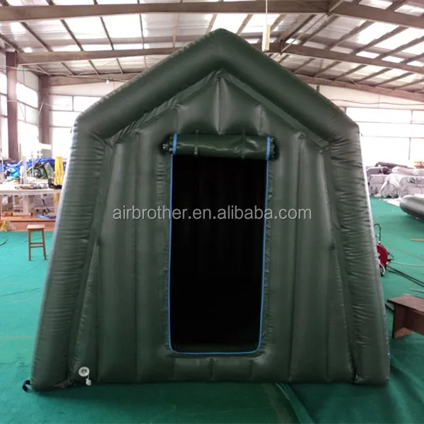 Double Layers Outdoor Inflatable Heated Camping Tent,Inflatable Winter