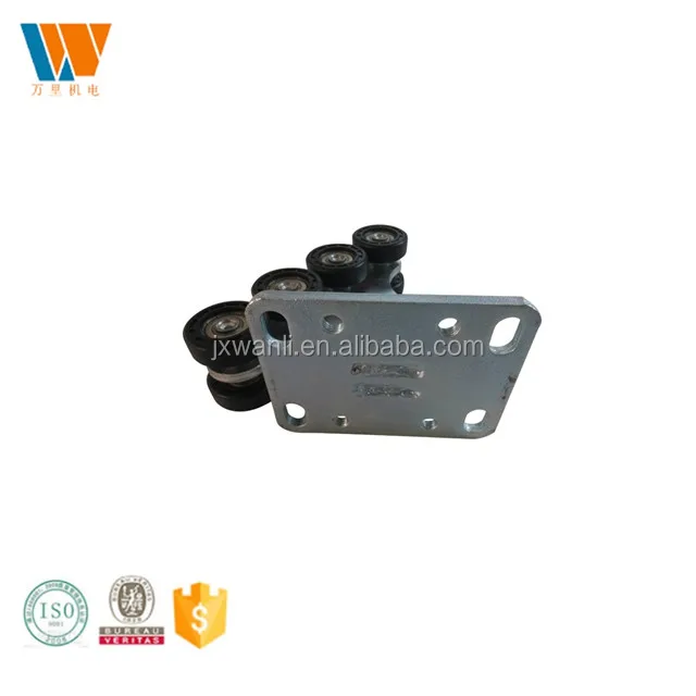 
the door track pulley with iron wheel used on factory auto-door 