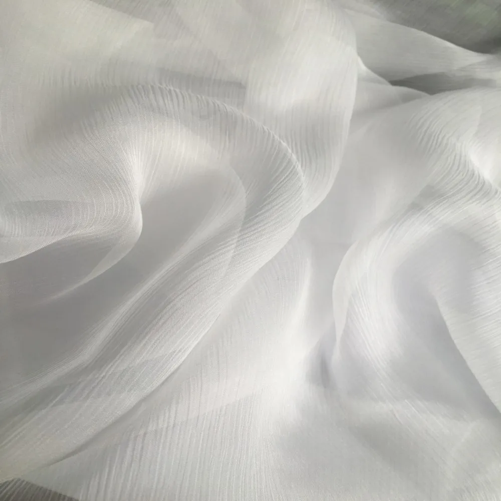 100 silk chiffon fabric
