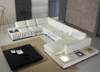 2017 Shallow Led Leather Sofa Was Made Of Solid Wood Frame And High 2017 Shallow Led Leather Sofa Was Made Of Solid Wood Frame And High Density Sponge