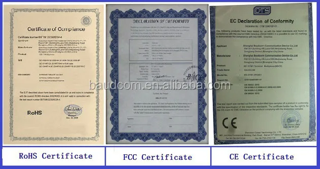 Product Certificate 2-1