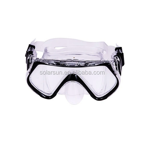 china professional adult diving mask tempered glass scuba diving mask