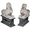 Sphinx antique marble statues for sale greek