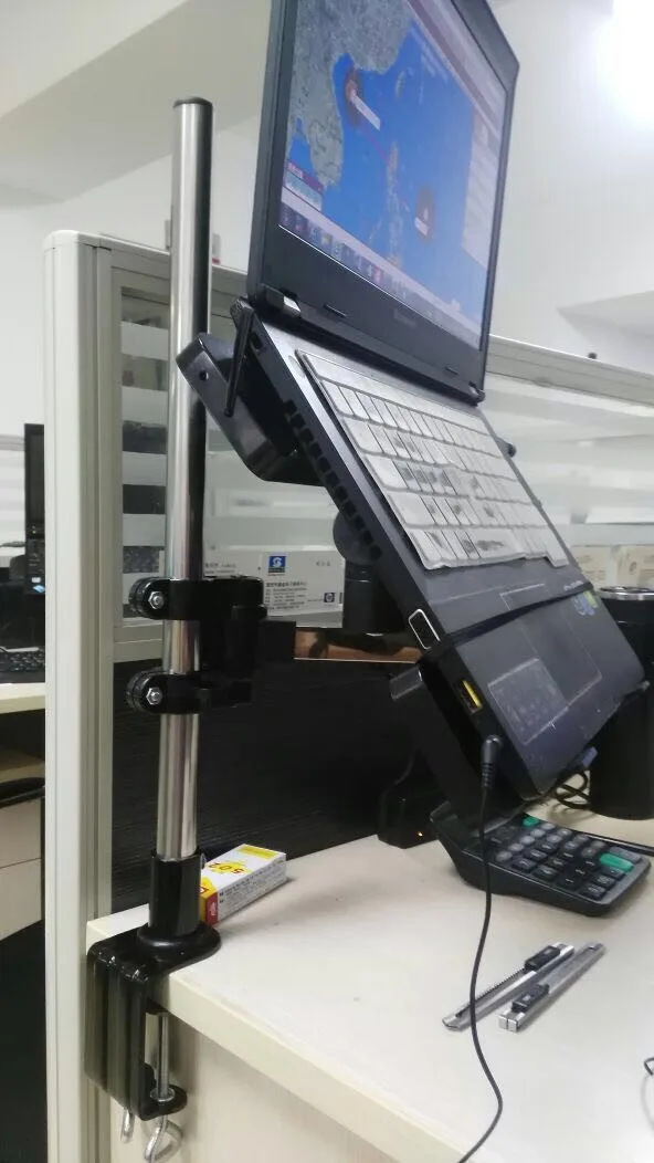 Desk Clamp Type Portable Laptop Stand Holder For Bed,Desk,Office Buy