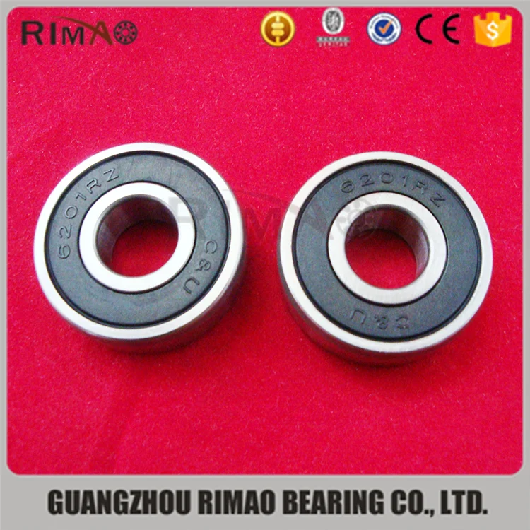 C& bearing 6201RZ deep groove ball bearing.png