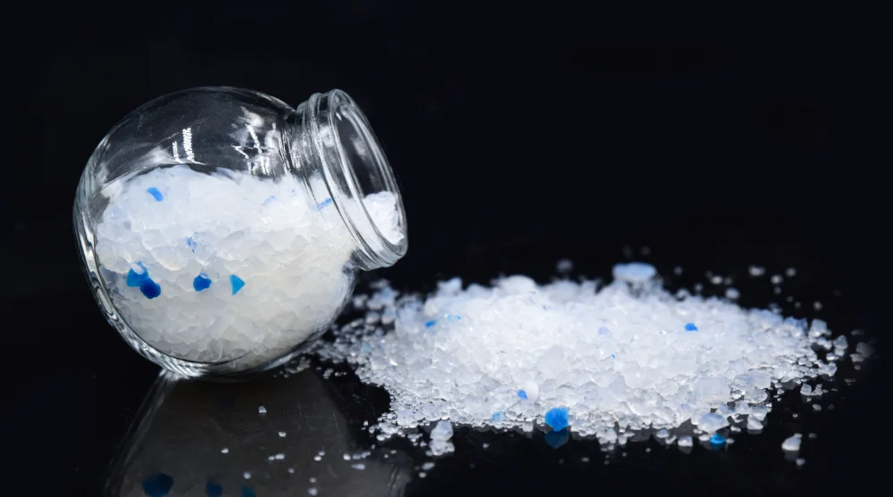 Blue Silica Gel Cat Litter For Pet Cats Silica Gel Cat Litter 3.8l