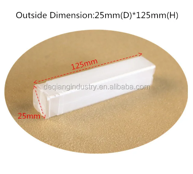 Plastic boxes for CNC machine tools packing Rectangular tool box 22mm*100mm