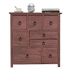 Customized Wooden Furniture Home Storage Cabinet 5 Drawers Cabinet