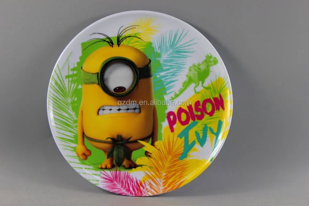 Popular Design Melamine Kids Dinner Plate