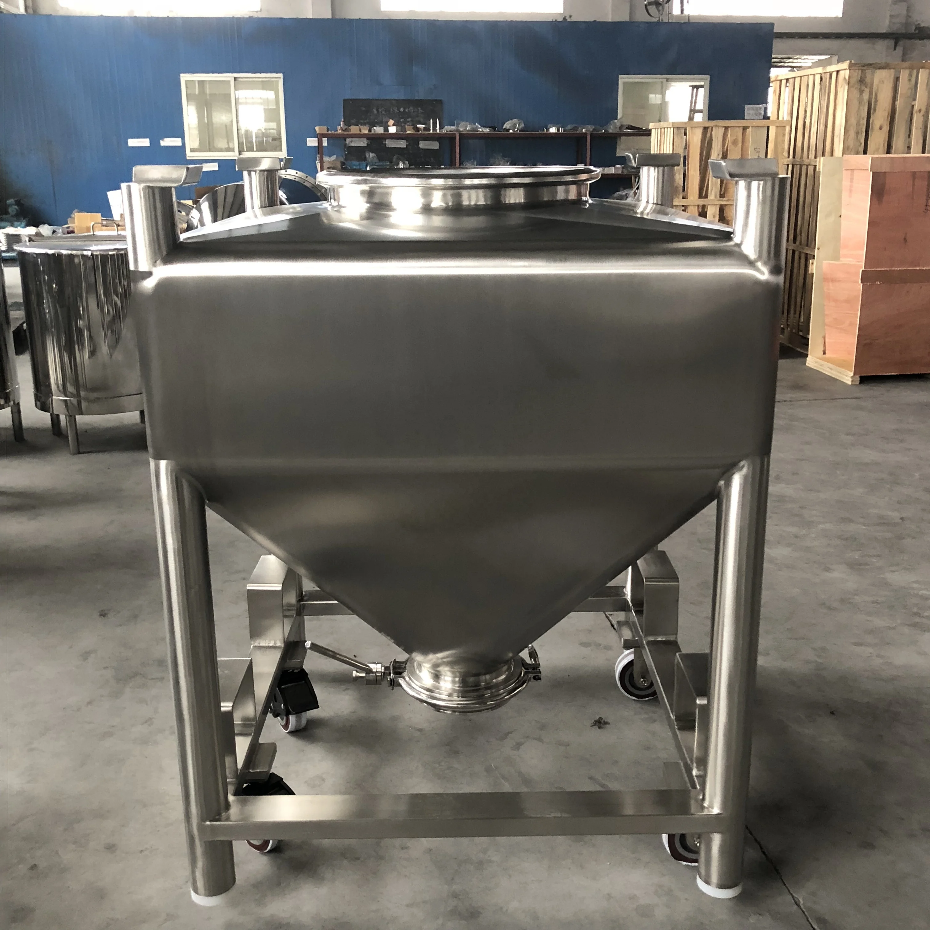 400l Stainless Steel Ibc Tote/tank - Buy Ibc Bin,Stainless Steel Ibc