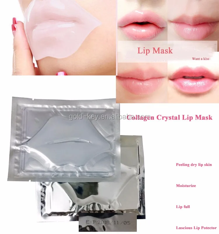 Collagène Cristal Lèvres Patch Pour Lèvre Sèche,Et Collagène Cristal Lèvres Patch Pour Lèvre Sèche,Et