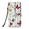 Wholesale wind bell Butterfly flower 3D printed card slot wallet leather phone case for iPhone 6 7 8 plus X XS XR MAX