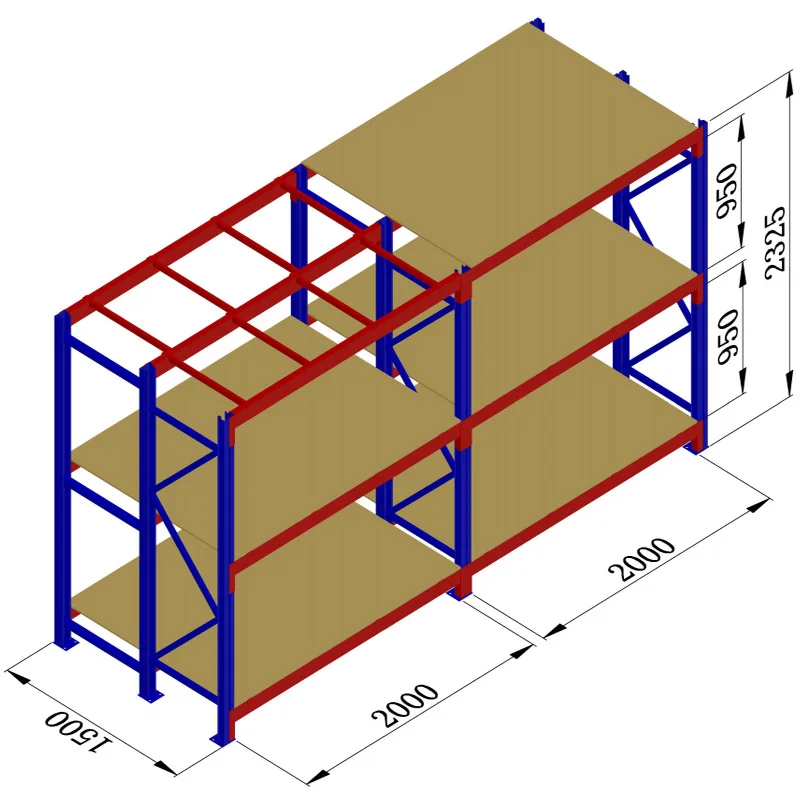 High Load Capacity Heavy Duty Steel Wire Mesh Pallet Racking Warehouse ...