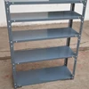 Household shelving system storage rack slotted angle iron shelving
