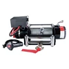 6000lbs 12v electric remote control car winch with wire rope