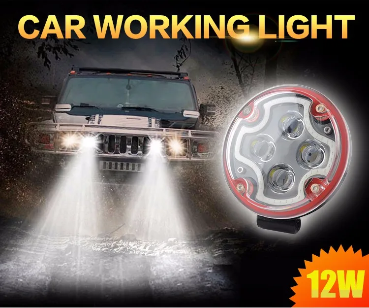 Led Car Lighting 18w Led Work Light IP67 Car Working Light