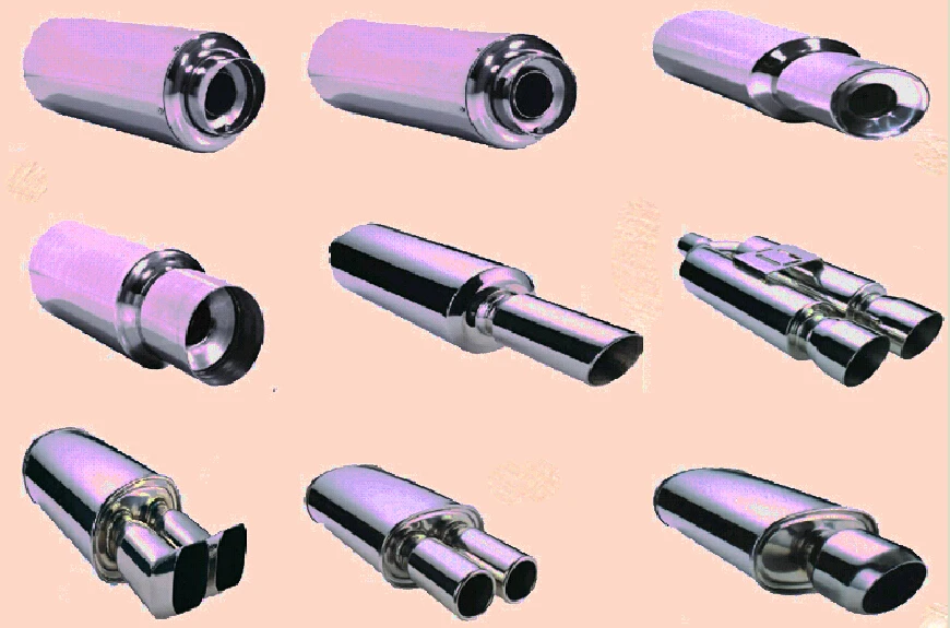 Various Type Universal Muffler With Good Quality Buy Exhaust Muffler