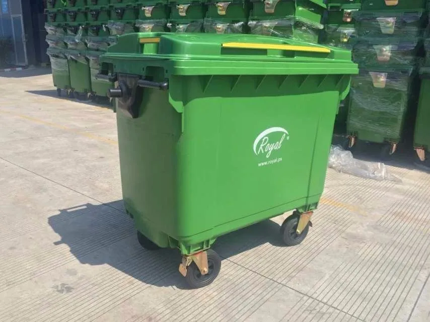 Factory Direct Durable Plastic Waste Bin/outdoor Garbage Bin/container
