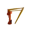 Small portable free standing balance lifting jib crane 100-630kg