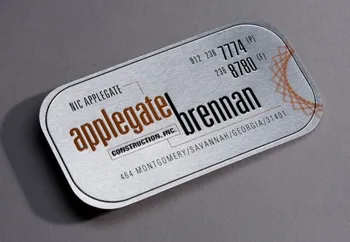 Color Letter Metal Business Card Dog Tags Color Letter Metal Business Card Dog Tags