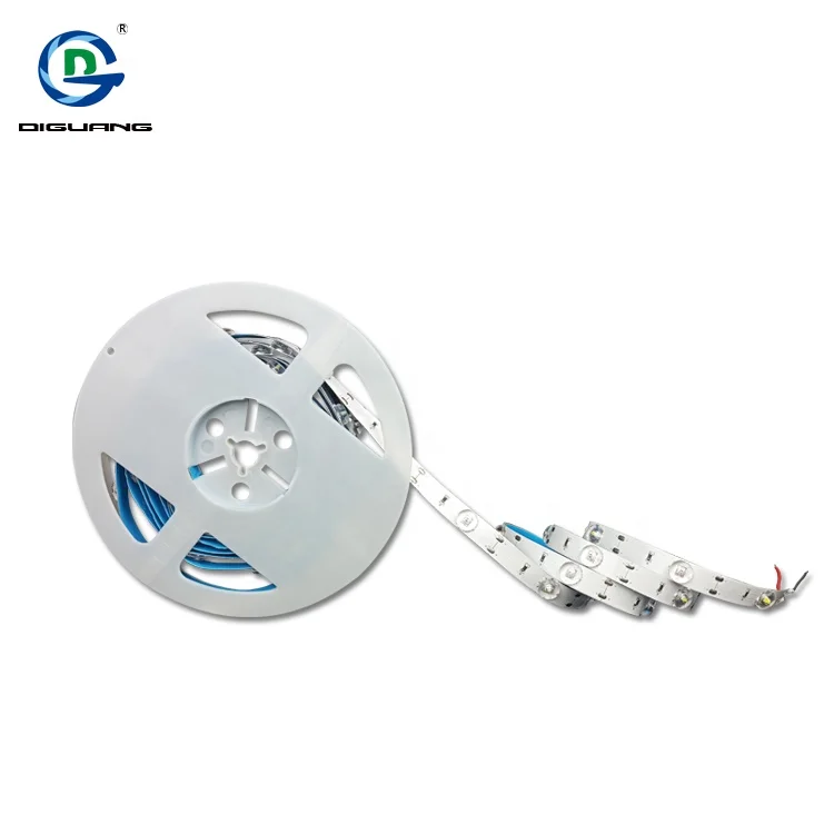 DC12V high cri 90 high brightness flexible 175 degree lens 360 degree folding soft led light strip for ceiling light box