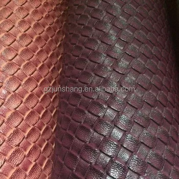Weave Embossed Pvc Leather Sofa Fabric Material Prices With Good Quality