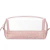 Fashion contracted PVC cosmetic carries bag travel waterproof wash gargle bag
