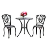 Casting aluminum outdoor furniture table garden sets