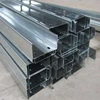 Low price long pattern steel light weight c steel purlin