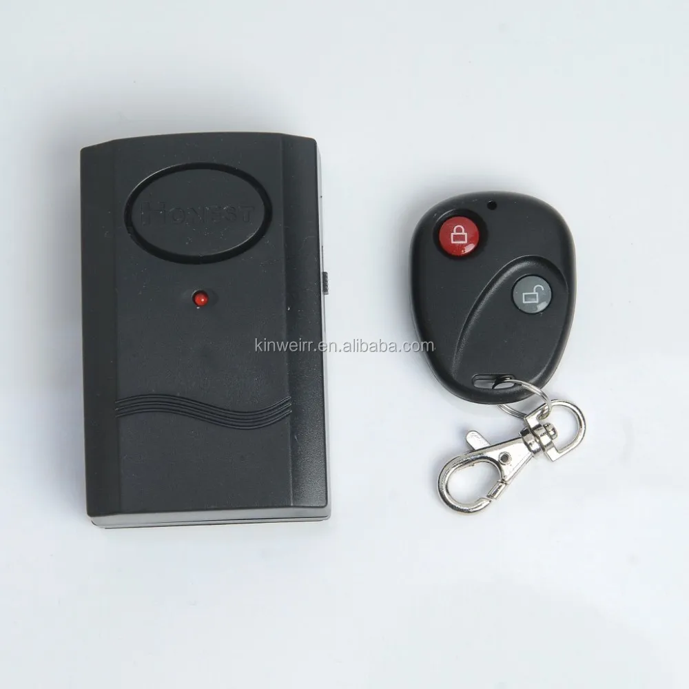 Anti Theft Burglary Security Wireless Vibration Sensor Detector Alarm
