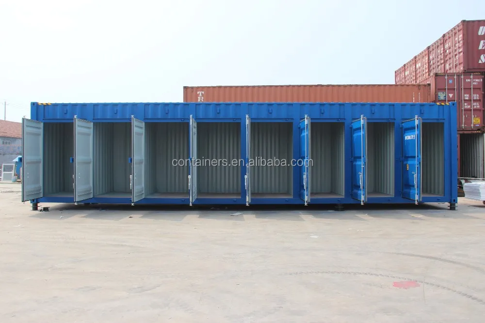 8 Compartments 40hq Self Storage Container Buy Self Storage Container