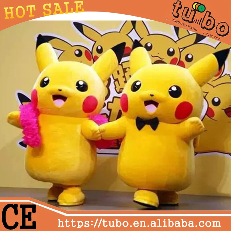 pikachu costume plush