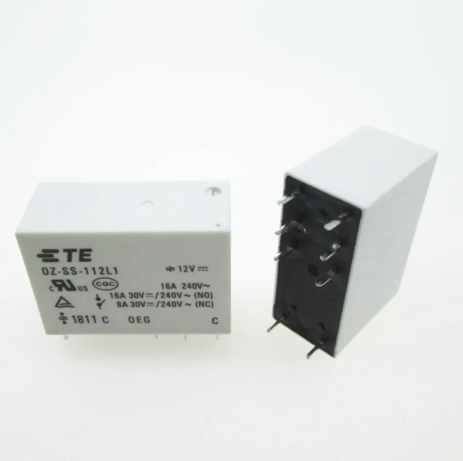 New 12v Relay Oz-ss-112l1 Ozss112l1 12v 12vdc Dc12v 16a 240v 8pin - Buy ...
