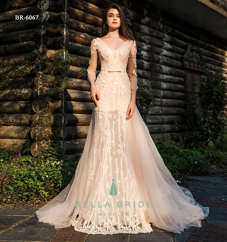bridal long frocks