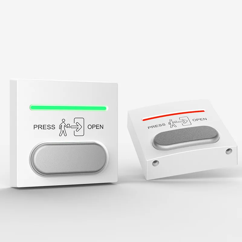 Euro Exit Button with LED Strip - Access Control Solutions