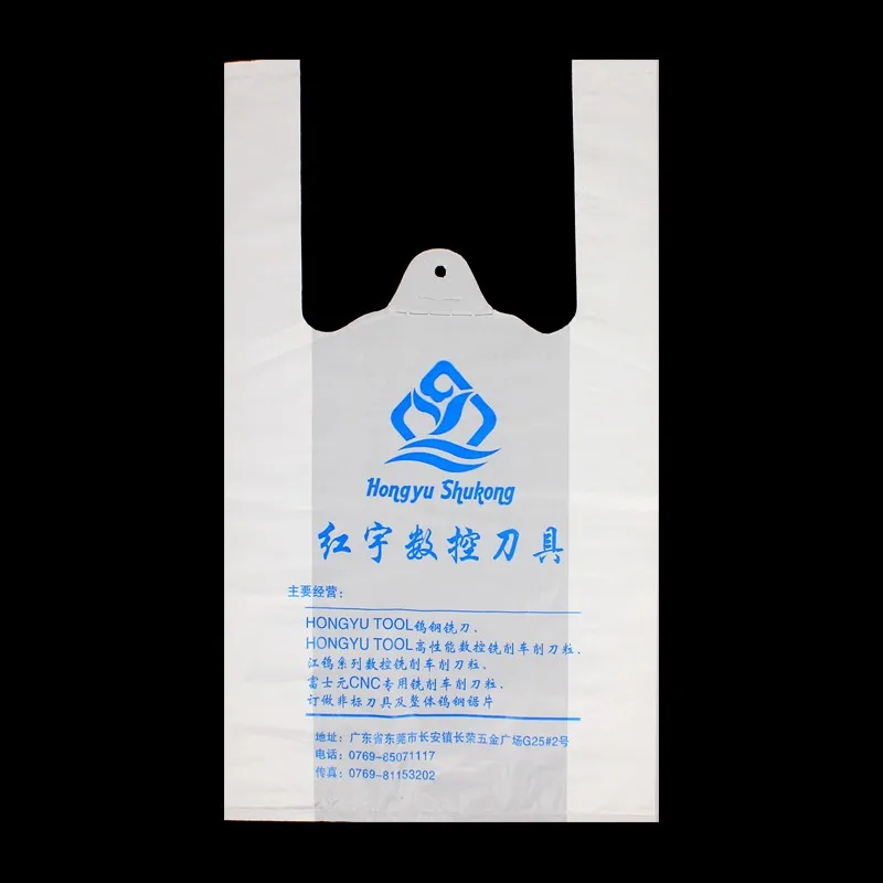 Ldpe Custom Plastic Roll Bags T Shirt On For Ping Bag Product