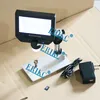 industrial microscope hd digital microscope monocular video microscope electronic magnifier,the intelligent universal support