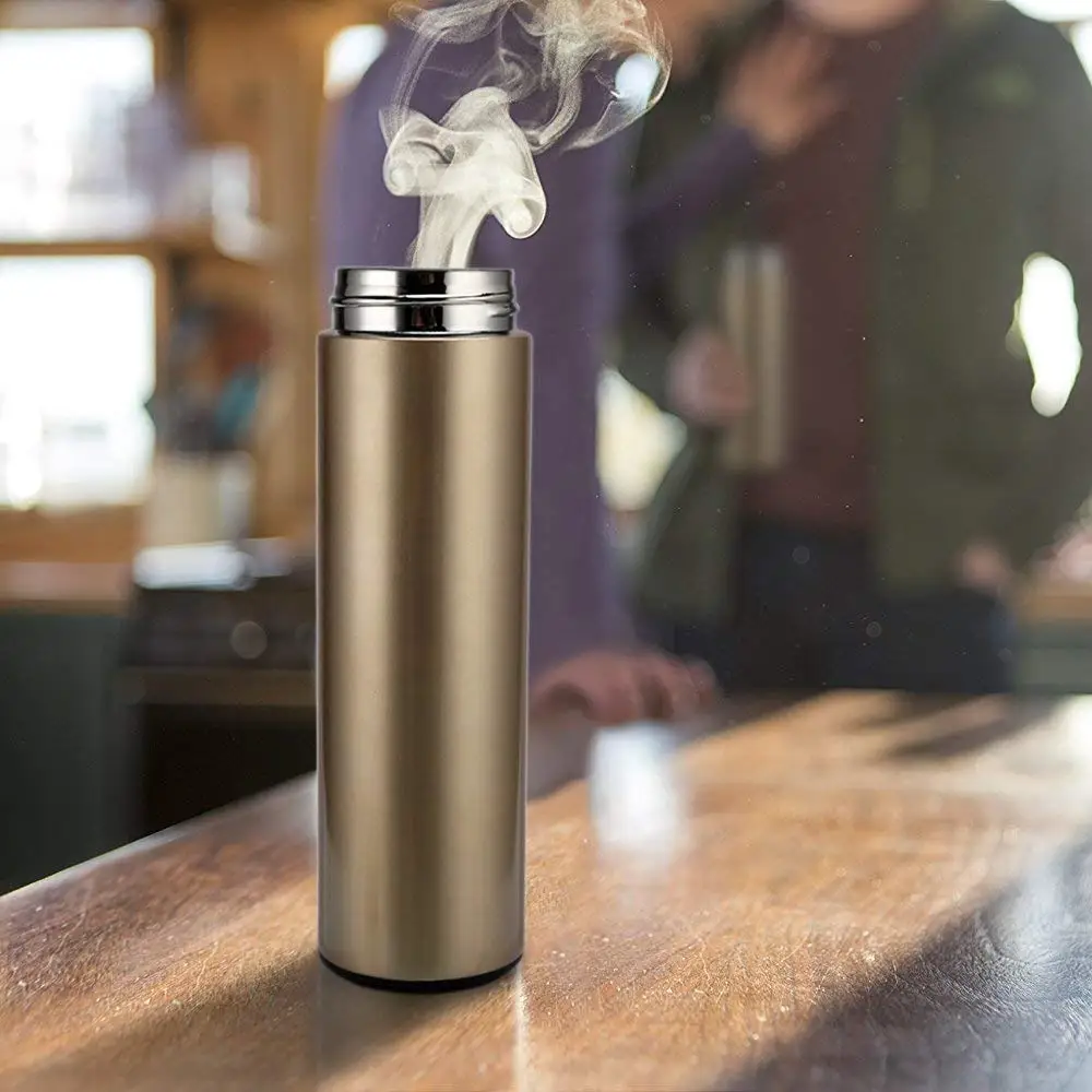 Stainless Steel Coffee Thermos Bpa Free Double Wall Insulated 17 oz Stainless Steel Water Bottle Thermal Flask Water Bottle