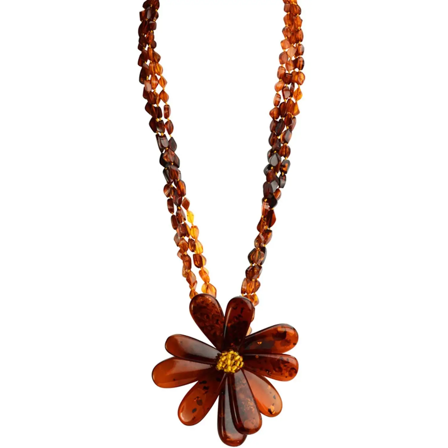 hazelaid amber necklace