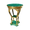 European Style Luxury Gemstone Malachite Green Coffee Table Top