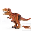 Action figure Jurassic World Dinosaur toysIndoraptor Stygimoloch Spinosaur building Blocks juguetes educativos scale animal