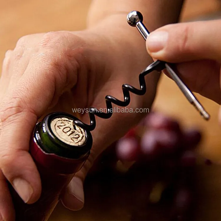 Hot Creative Vintage Wine Bottle Opener Pocket Mini Outdoor Keychain Wine Opener 