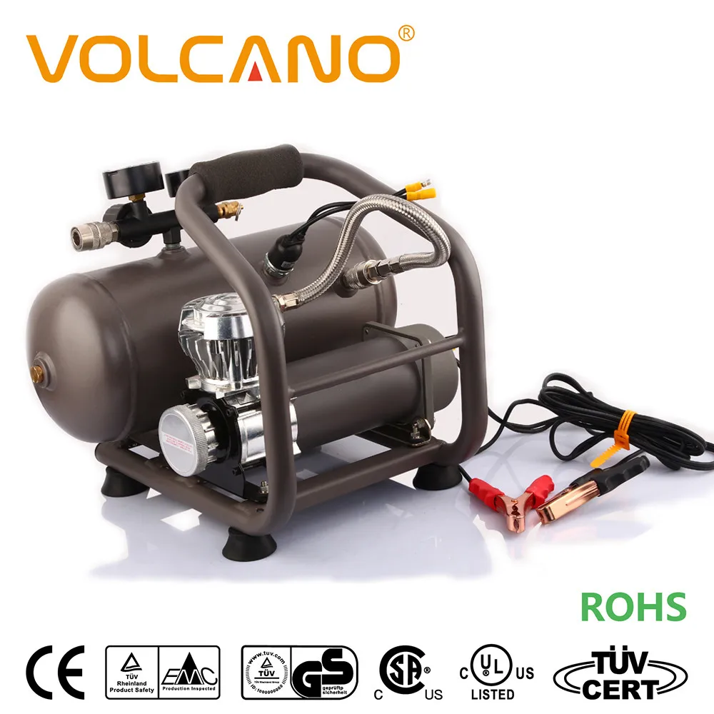 Portable Mini 12v Electronic Air Compressor With Tank Buy Mini 12v