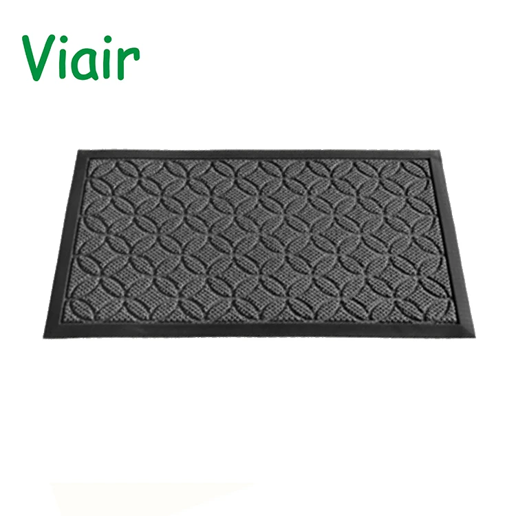 40x60cm Unique Design Customized Widely Used Anti Slip Rubber Door Mats