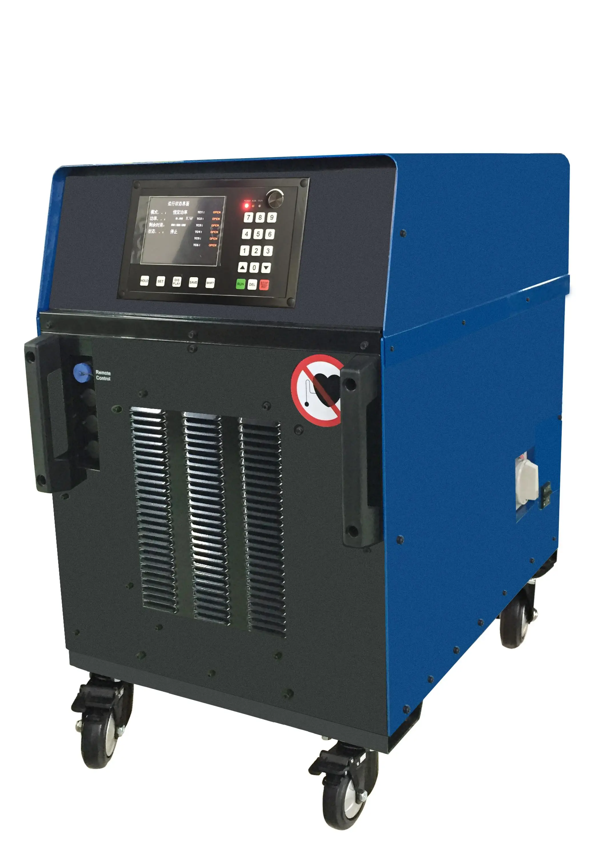 40kw Digital Induction Heater Power Supply Pipe Welding Preheat Machine