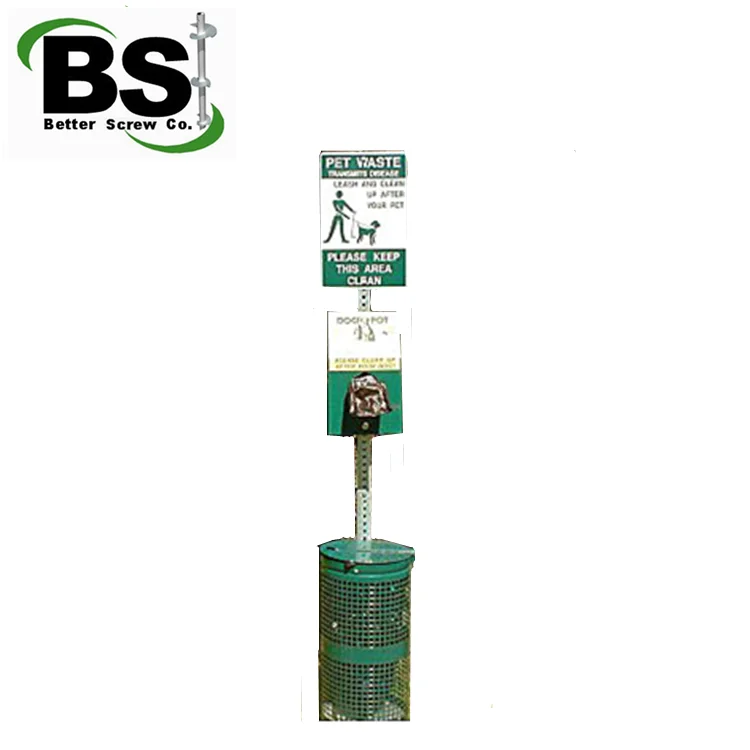 all kinds of colors powder coated perforative metal square tube sign post