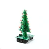 Three Dimensional 3D Christmas Tree LED DIY Kit Red / Green / Yellow LED Flash Circuit Kit Electronic Fun Suite as Gift