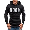 Cheap plain no pocket 100% polyester oem logo hoodies sweatshirts pullover