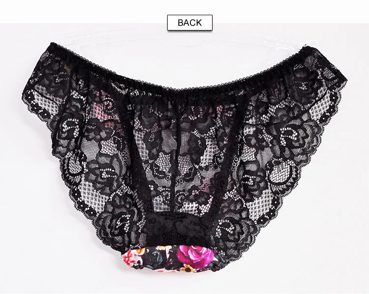 Flower Print Transparent Lace Young Girls Underwear Buy Underwear
